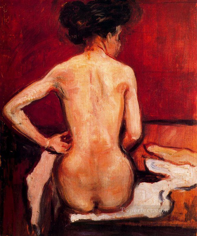 desnudo 1896 Edvard Munch Pintura al óleo